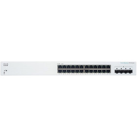 Switch Cisco CBS220-24T-4G-EU - 24x 10|100|1000Mbps, 4x 1000Mbps SFP, SMART - zdjęcie 2